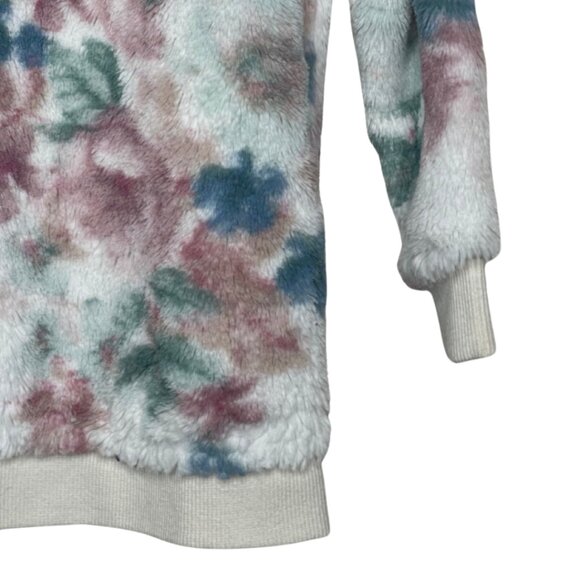 JUICY COUTURE KIDS | Floral Faux Fur Pull Over Sweater | Size 4T - Picture 3 of 11